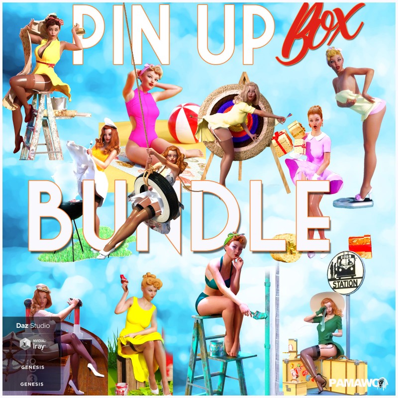 Pin Up Box BUNDLE for DS